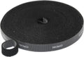 Deltaco cm05s kabelbinder klittenband - 10mm x 5m - zwart