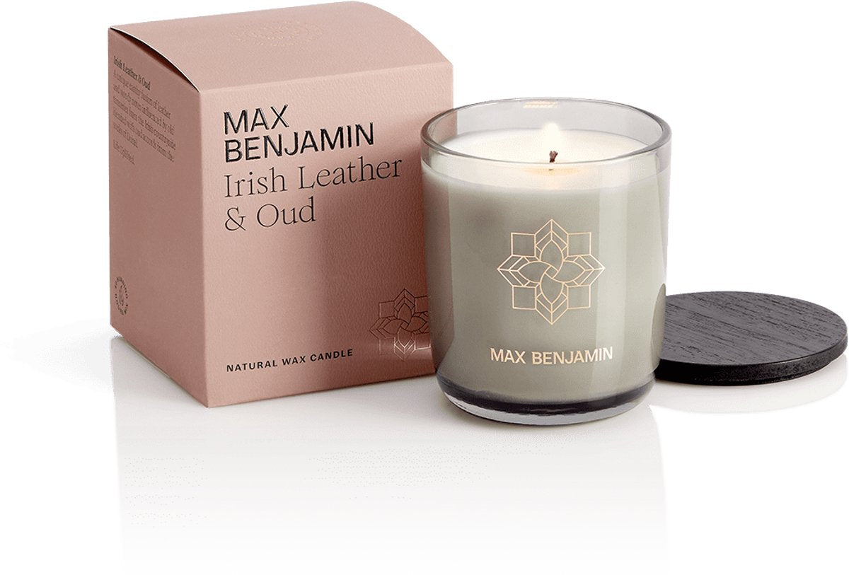 Max benjamin geurkaars - irish leather oud - 50 branduren