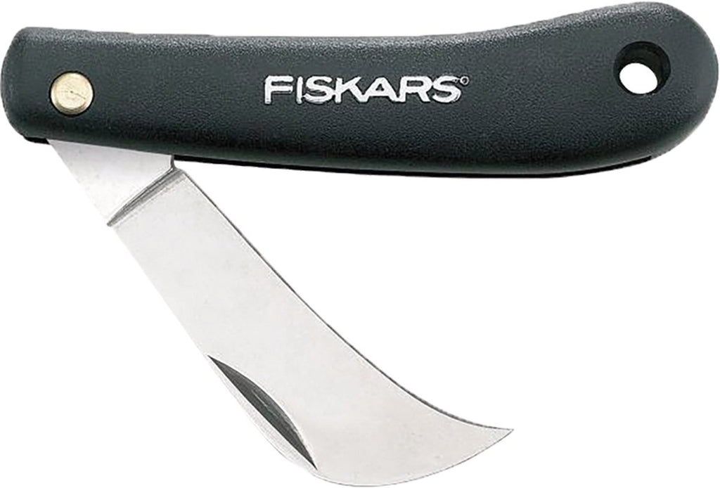 Fiskars tuinmes - k62 bloemenmes - rvs blad - zakmes - outdoor mes