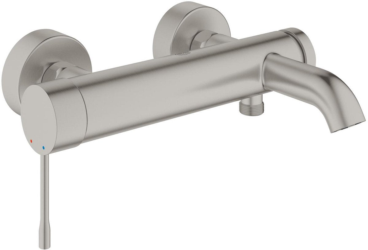 Grohe essence badkraan - 15cm - supersteel (rvs) - 33624dc1