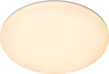Lucide olson - plafonnière (plafondlamp) badkamer - ø 35 cm - led - cct - 1x36w 3000k 6500k - ip44 - opaal