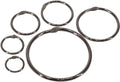 Bronyl gebroken ringen diameter 19 mm | doos van 100 stuks