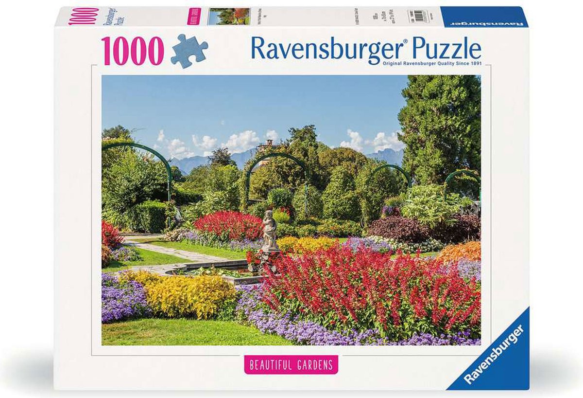 Ravensburger Puzzle Park oder Villa Pallavicino, 1000 Teile.