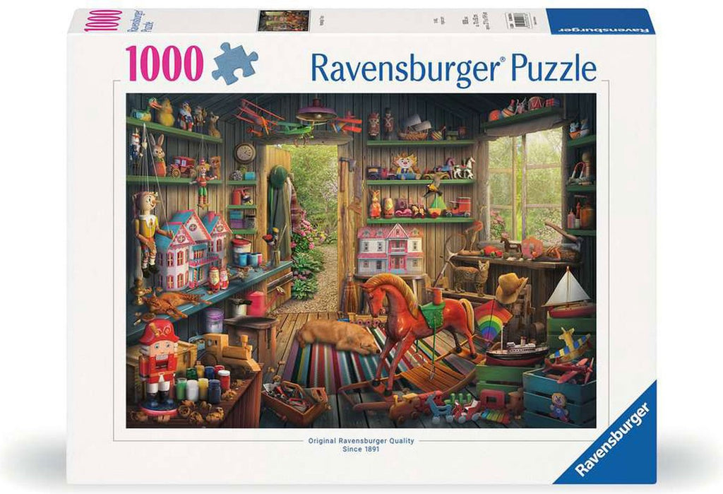 Ravensburger Puzzle, nostalgisches Spielzeug, 1000 Teile.