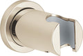 Grohe rainshower wandhouder rond - douchekophouder - nikkel (glans)