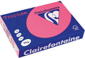 Clairefontaine trophée intens, gekleurd papier, a4, 80 g, 500 vel, fuchsia