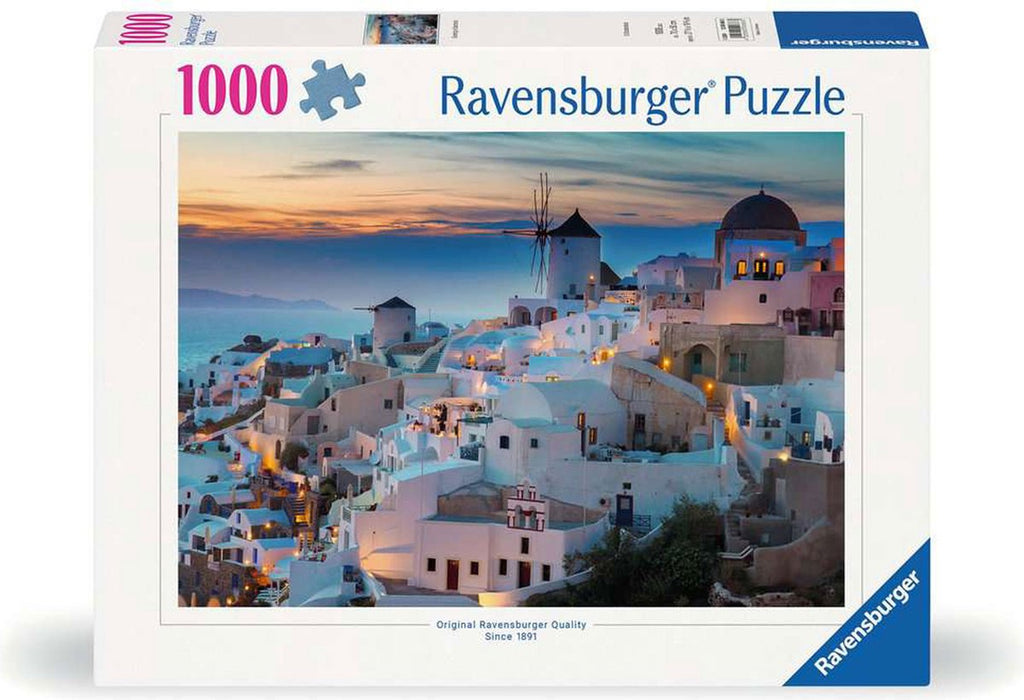 Ravensburger Puzzleabend in Santorini, 1000 St.