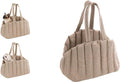 Flamingo draagtas hond – draagtas kat – gladys beige – 58 x 32 x 34 cm – ruime bodem – uitneembare bodem – afneembare hoes – veiligheidsriem – reistas hond reistas kat