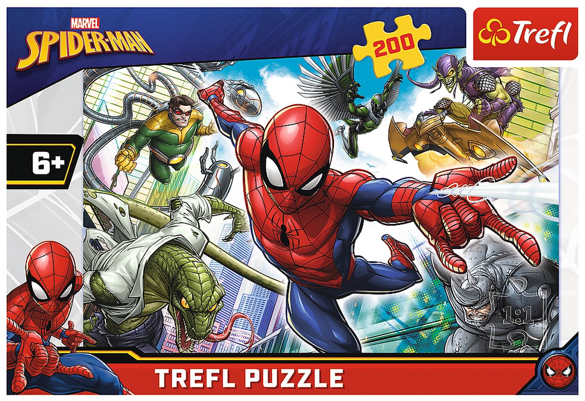 Trefl 200 - born to be a superhero disney marvel spiderman