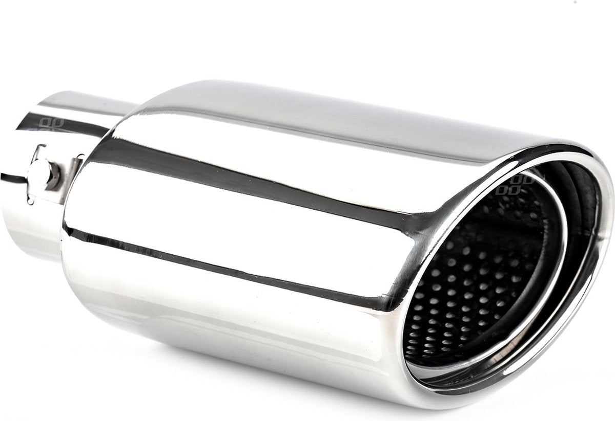 Amio universeel rvs ovaal uitlaat sierstuk - mt 023 - aansluit diameter tussen de 30mm en 50mm