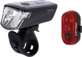 Xlc altair plus cl-s23 fietsverlichtingset – led – usb oplaadbaar