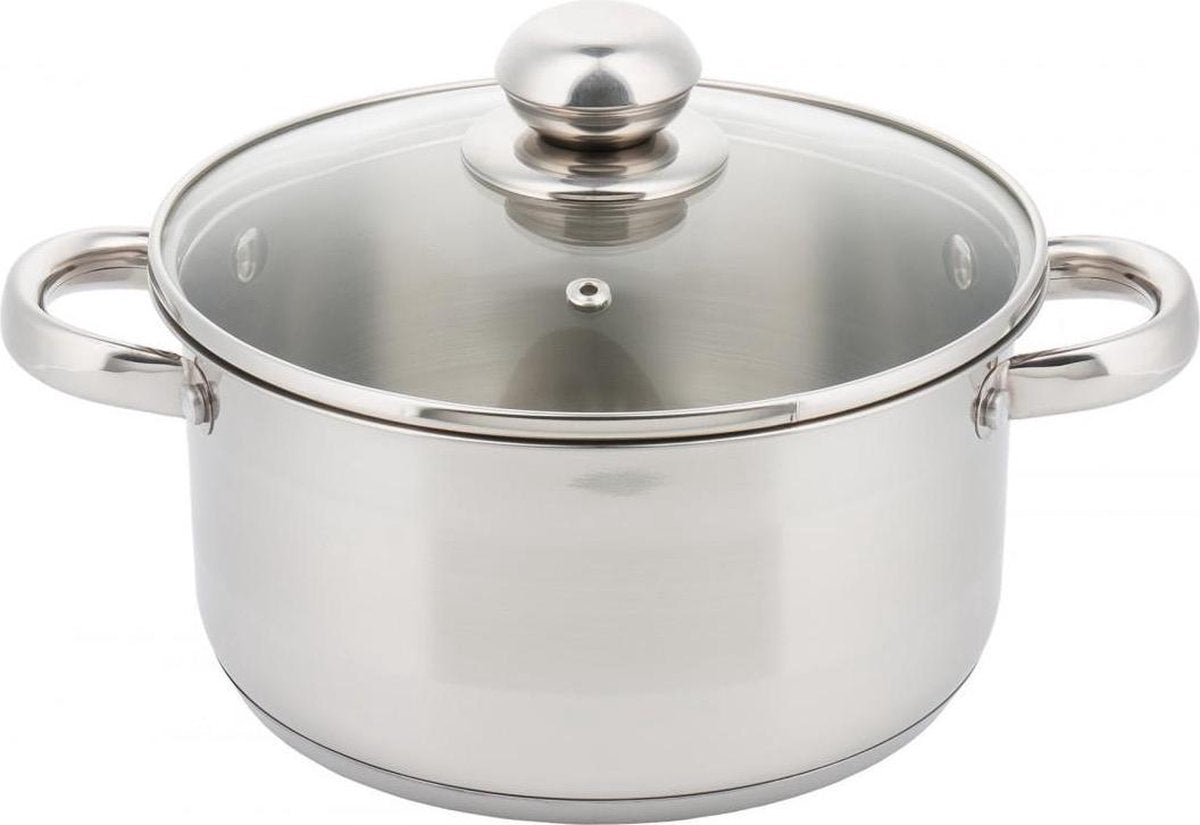 Kinghoff 4331 kookpan - ø24 cm - rvs - alle warmtebronnen