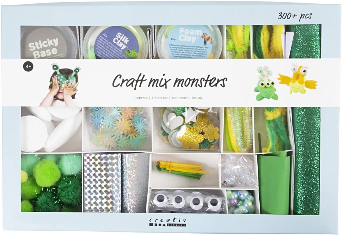 Creativ Company Kreative Boxen basteln Monster