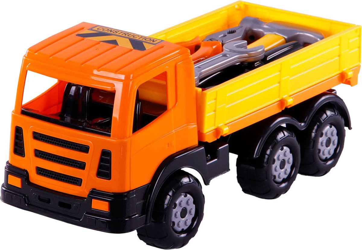 Cavallino XL Kipper mit Werkzeug, 6-teilig.
