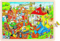 Goki houten legpuzzel - bouwplaats, 96st.