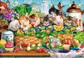 Castorland puzzel katten legpuzzel - 1000 stukjes - kleurrijk speelgoed.