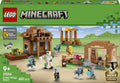 Lego minecraft oproeper dorpsaanval speelgoed voor kinderen met 11 figuren uit de videogame 21596