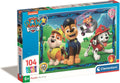 Clementoni Puzzle - Paw Patrol, 104.