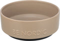 Trixie be nordic voerbak hond keramiek rubber taupe