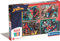 Clementoni puzzels marvel spiderman, 4in1