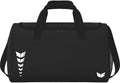 Erima intro line (size large) sporttas met zijvakken - zwart | maat: l