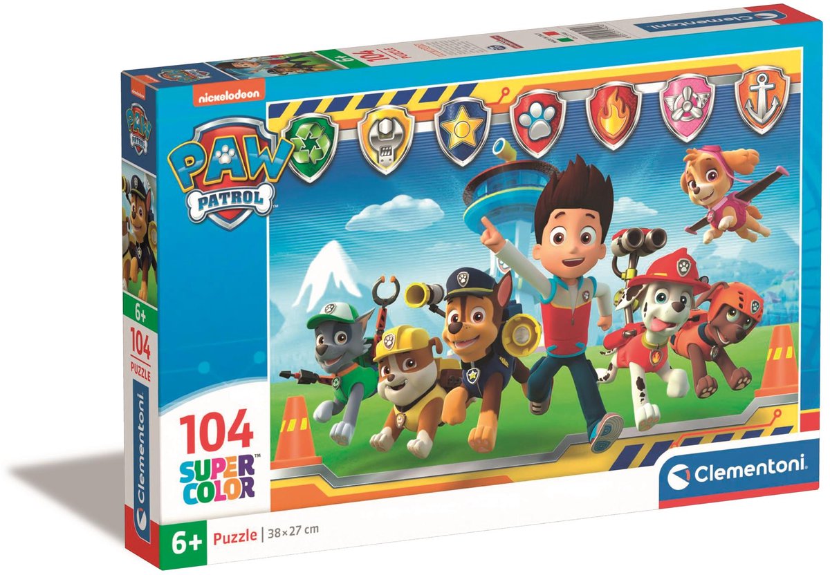 Clementoni Puzzle Paw Patrol, 104 Teile.