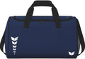 Erima intro line (size small) sporttas met zijvakken - new navy | maat: s