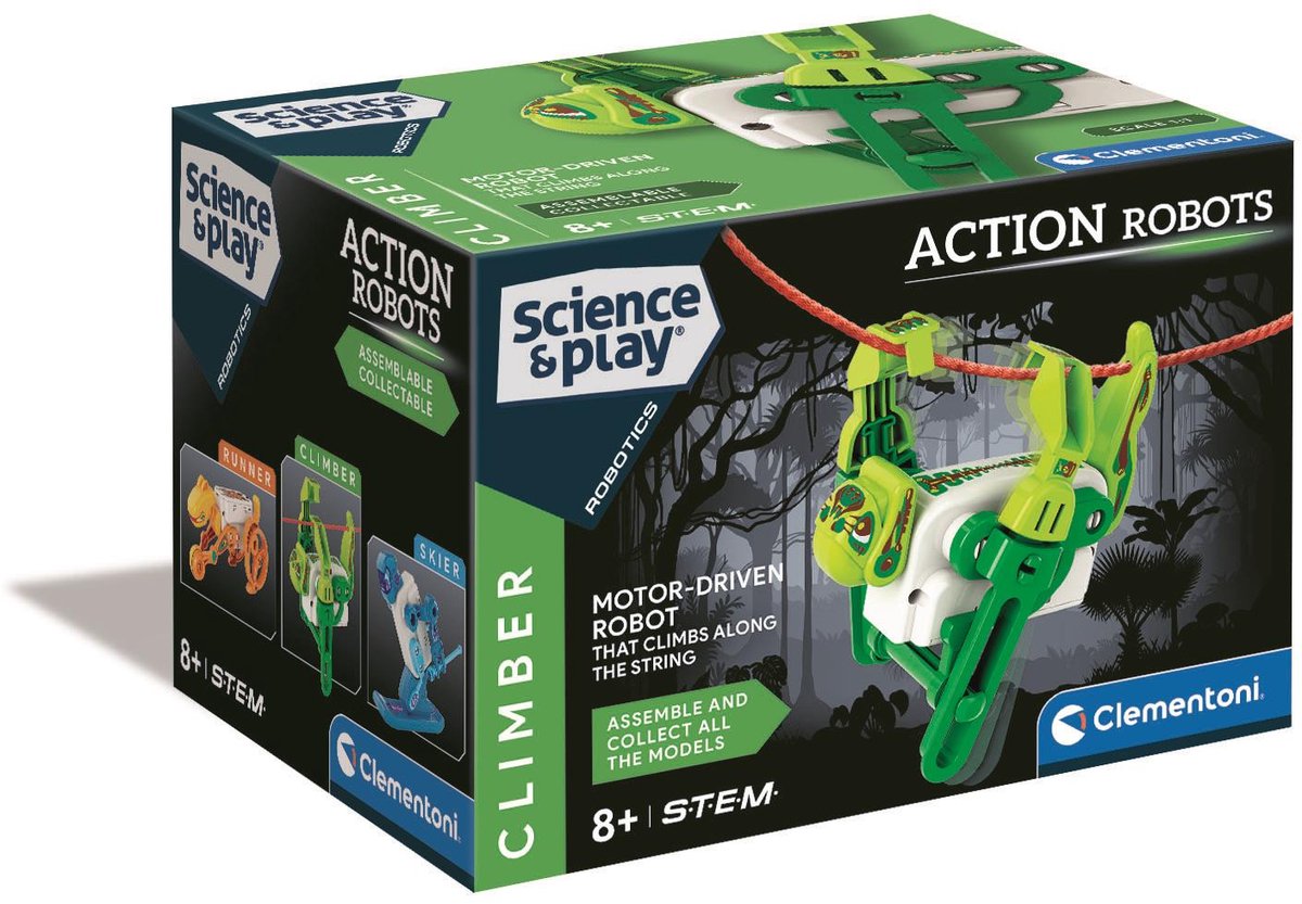 Clementoni wetenschap spel - robots sports climber
