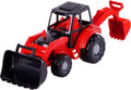 Cavallino Junior Bagger Traktor rot