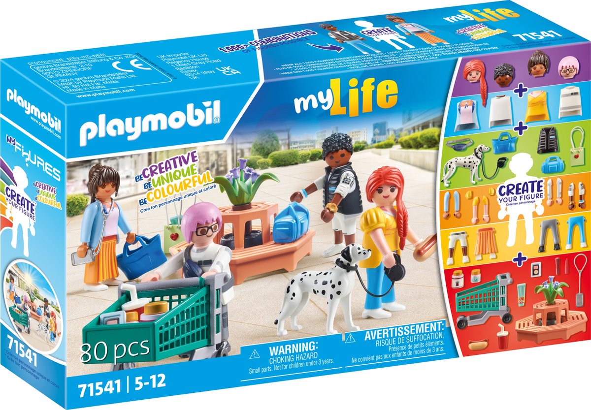 Playmobil my life my figures: shopping - 71541