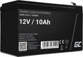 Green cell 12v 10ah 10000mah vrla agm accu