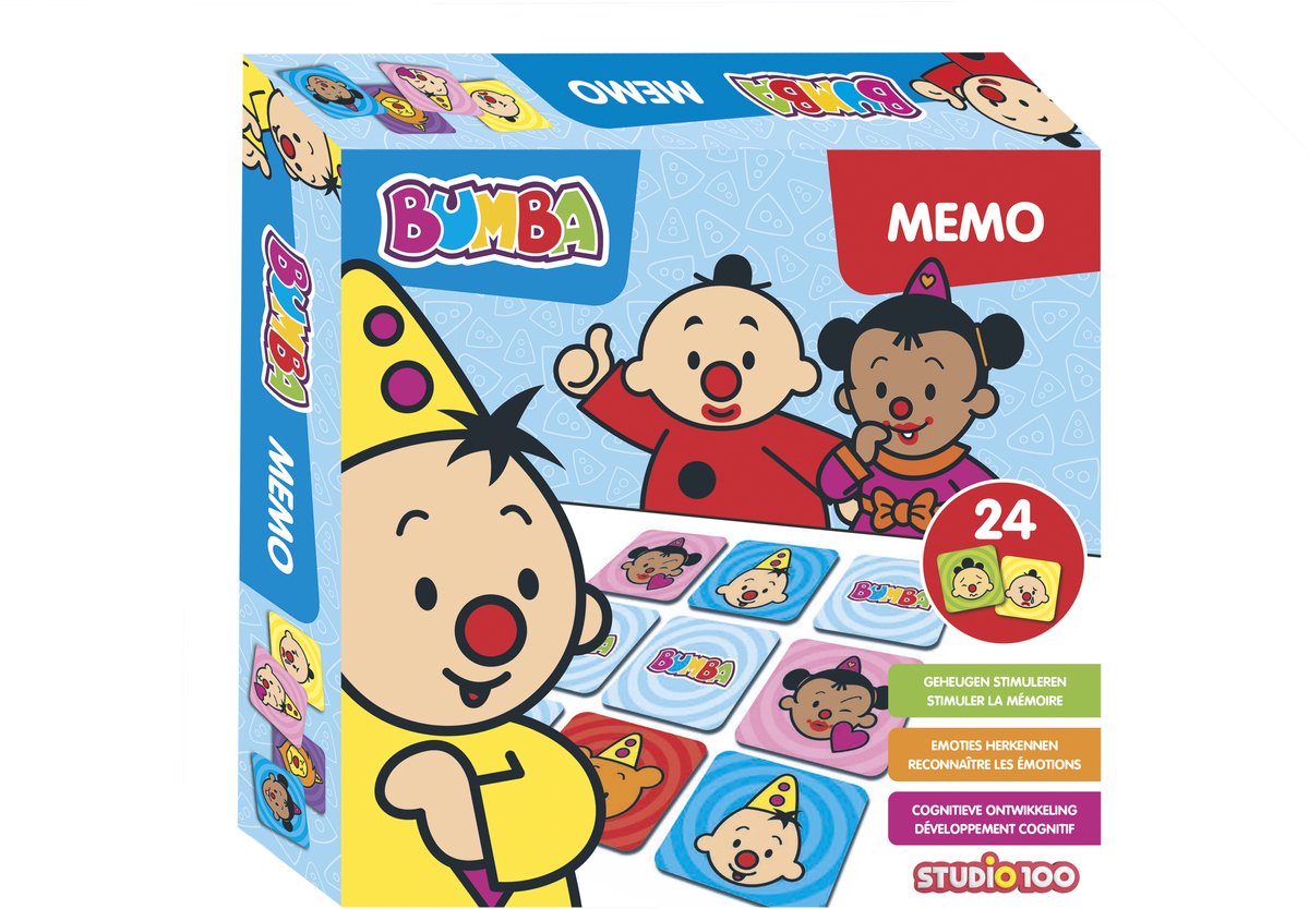 Studio 100 Bumba Memo Spiel Emotionen