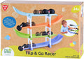 Playgo biobasierte Flip-and-Go-Autorennbahn - 11-teilig.