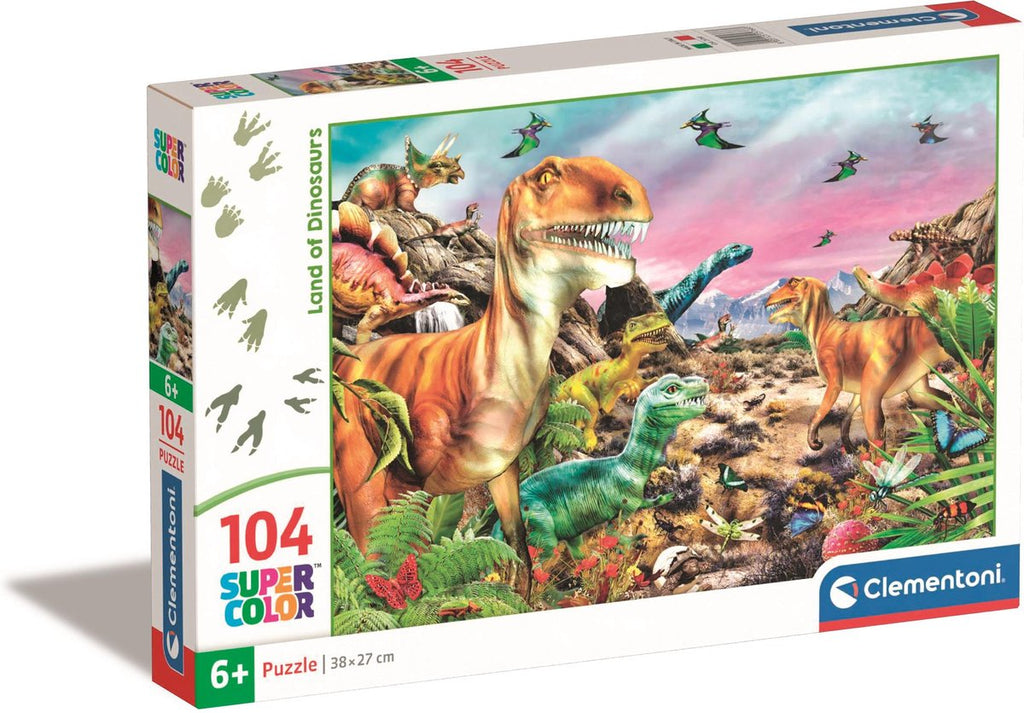 Clementoni Legpuzzel Super Color Trolls 3, 104st.
