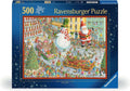 Ravensburger daar komt kerstmis - kerstparade legpuzzel - 500 stukjes