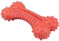 Duvo plus playtime kauwspeeltje griplay gebogen been voor honden 12x10x5.5cm rood