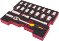 Stanley sleutel ingesteld 20el. 1 2 schuiminlegzool voor t-stapel