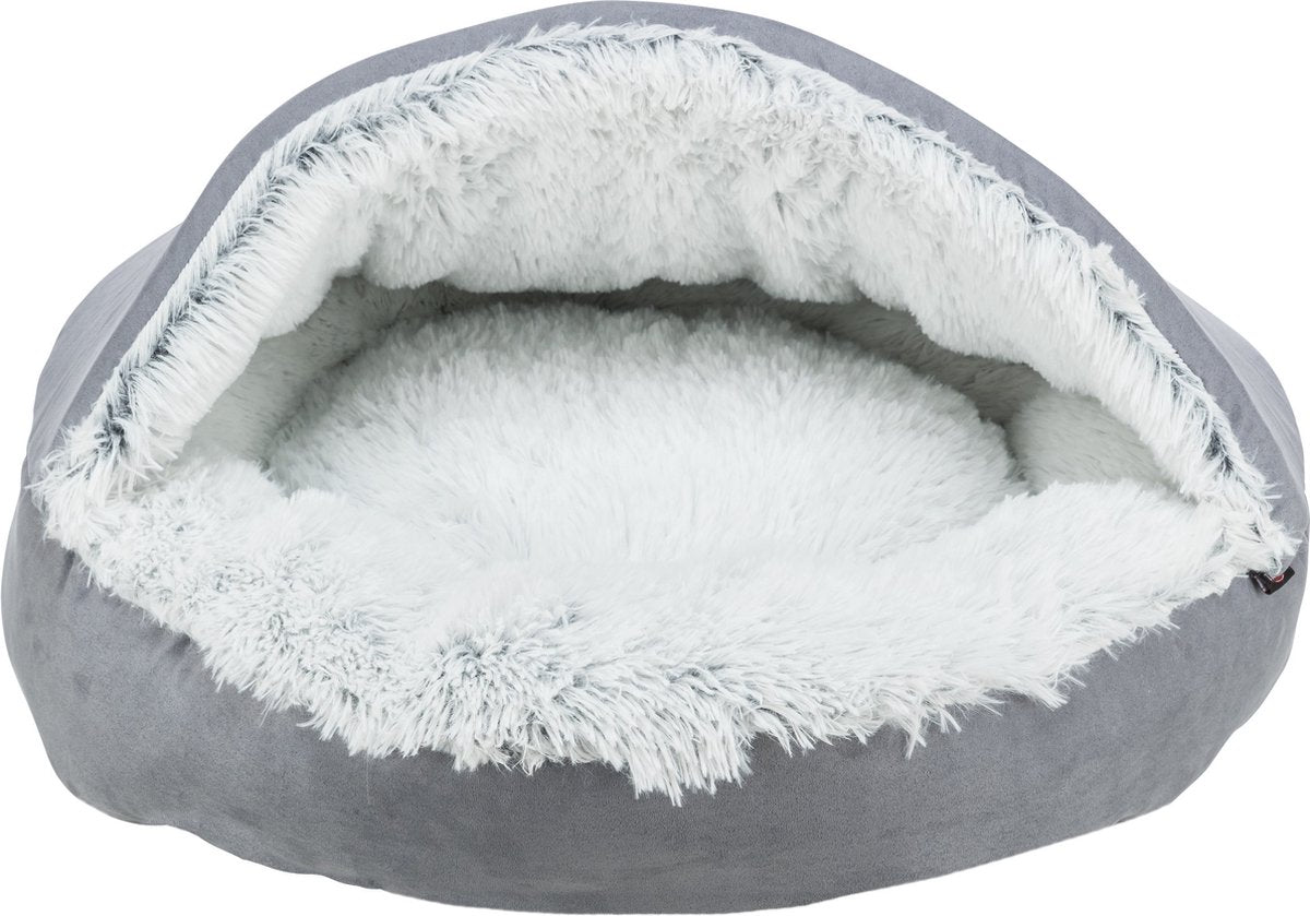 Trixie Hundkorb Donut Harvey Grau Weiß-Schwarz