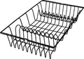 Metaltex - afdruiprek germatex - 48x30 cm - zwart - 3 jaar garantie