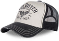 Von dutch - snapback trucker cap crew2 | one size | verstelbaar | druksluiting - zwart wit