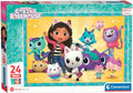 Clementoni Puzzel Super Color Maxi Gabby's Poppenhuis, 24.