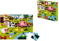 Janod - voelpuzzel - boerderijdieren - 20 grote stuks