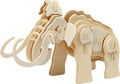 Creativ company cc triplex 3d puzzel mammoet 19x8,5x11 cm