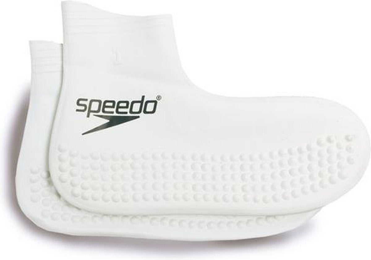 Speedo zwembad-sokken anti-slip junior latex wit mt 30-33