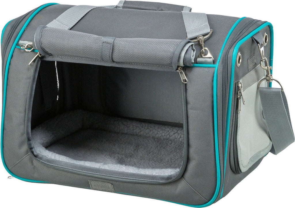 Trixie Reisetasche Vicky Nager mit herausnehmbarem Innenkissen, grau