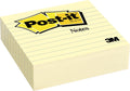 Post-it ® notes, canary yellow™, gelijnd, 1 blokje, 100 x 100 mm