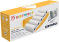 Kidywolf kidyroll zelfklevende stickers thermisch papier voor kidyprint k-print – 5 rollen,300 prints, compatibel met kinder instant camera