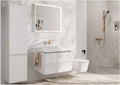 Hansgrohe tecturis e - wastafelkraan - ééngreeps bediening - coolstart energiebesparend - zonder waste - 240mm maat - met afvoerplug - brushed bronze