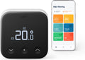 Tado° slimme thermostaat x - smart thermostaat - werkt met google home, alexa apple homekit - bedrade variant - zwart wit