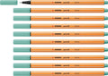 Stabilo point 88 - premium fineliner - fine 0,4 mm – eucalyptus groen – doos 10 stuks